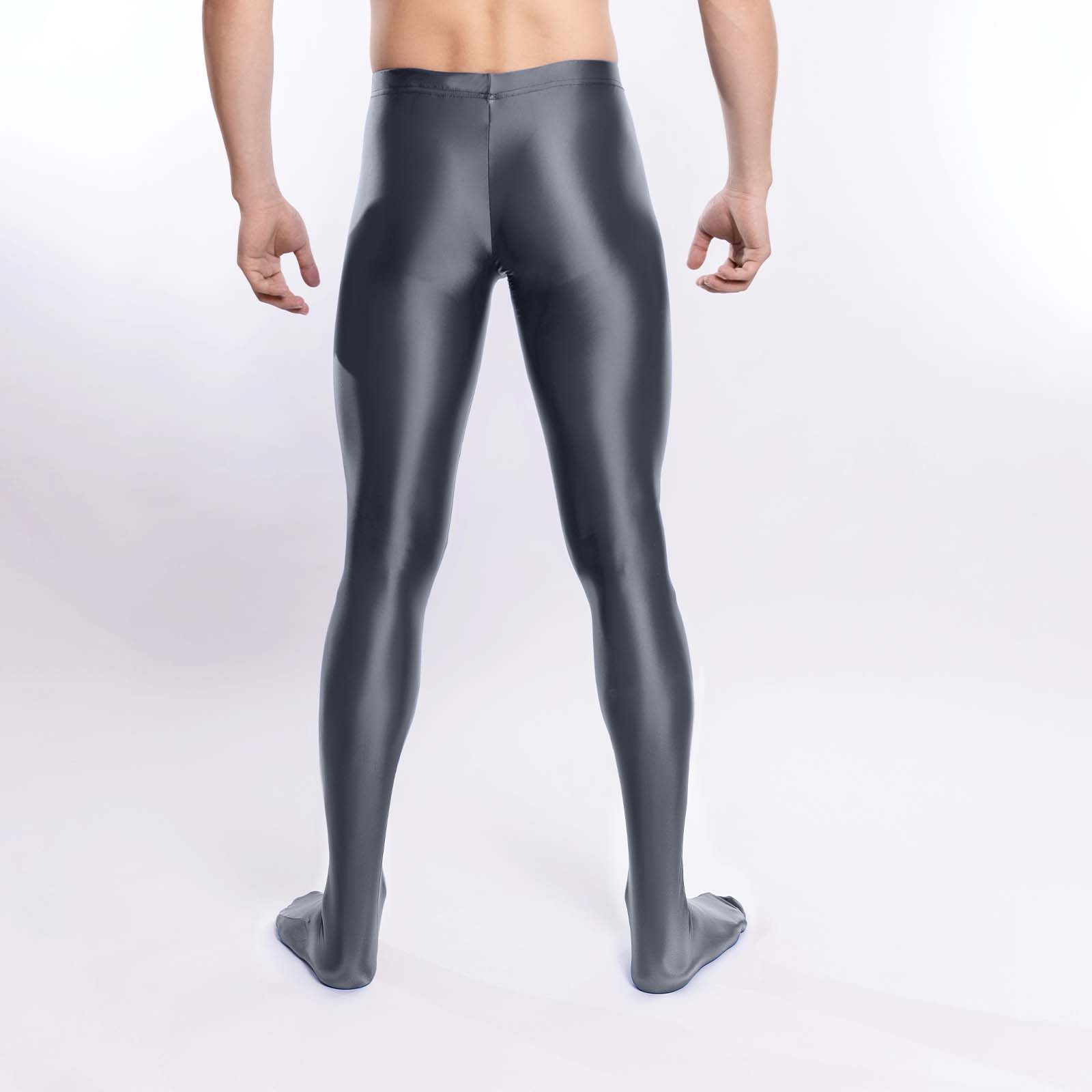thumbnail image 3 of Pantalones deportivos de cintura alta con tirantes para hombre: pantalones para senderismo, running, gimnasio y yoga, nailon y spandex, tallas M-XXL, 3 of 5